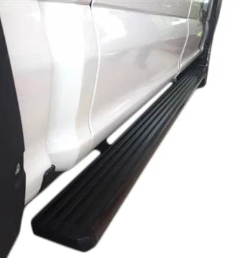 RB017TI – VALUE BRAND Running Board, Black Textured Powder Coated Steel Unlighted Rocker Panel Mount 250 Pound Capaci...